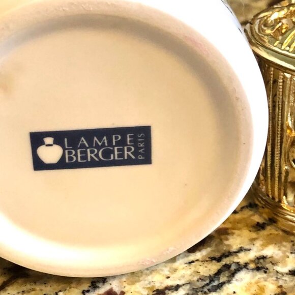 NWT LAMPE BERGER Paris Porcelain Fragrance Lamp Ltd Ed POEM by Stephano Poletti - Picture 6 of 6